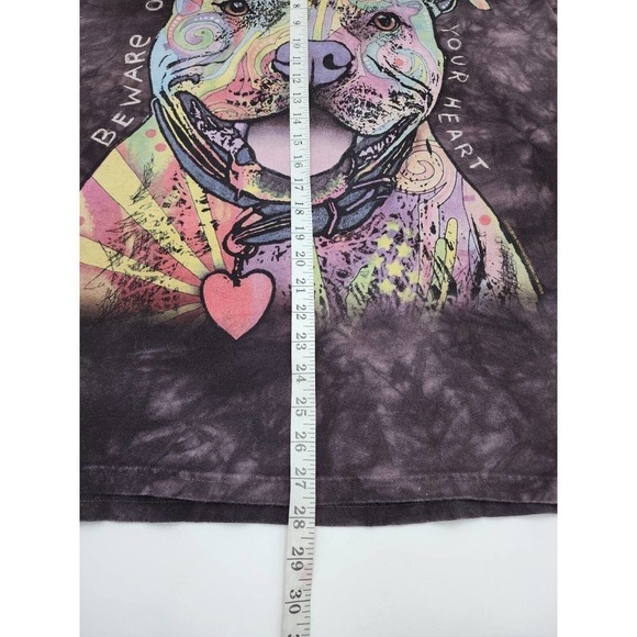 The Mountain Pit Bull Shirt Black Tie Dye Large Rainbow Size 2X 2013 Dean Russo - Picture 8 of 10
